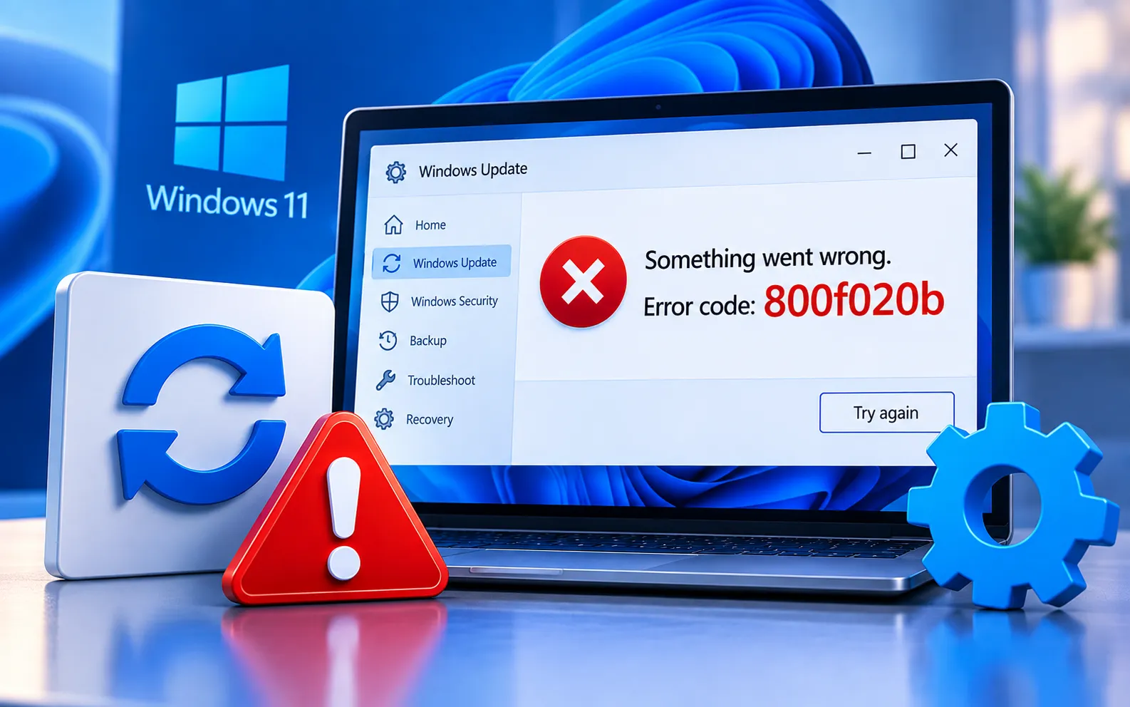 Windows Update Error Code 800F020B fix